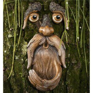 Tree Face, Tree Faces Outdoor, Tree Art, Tree Decorations Outdoor, Tree Faces